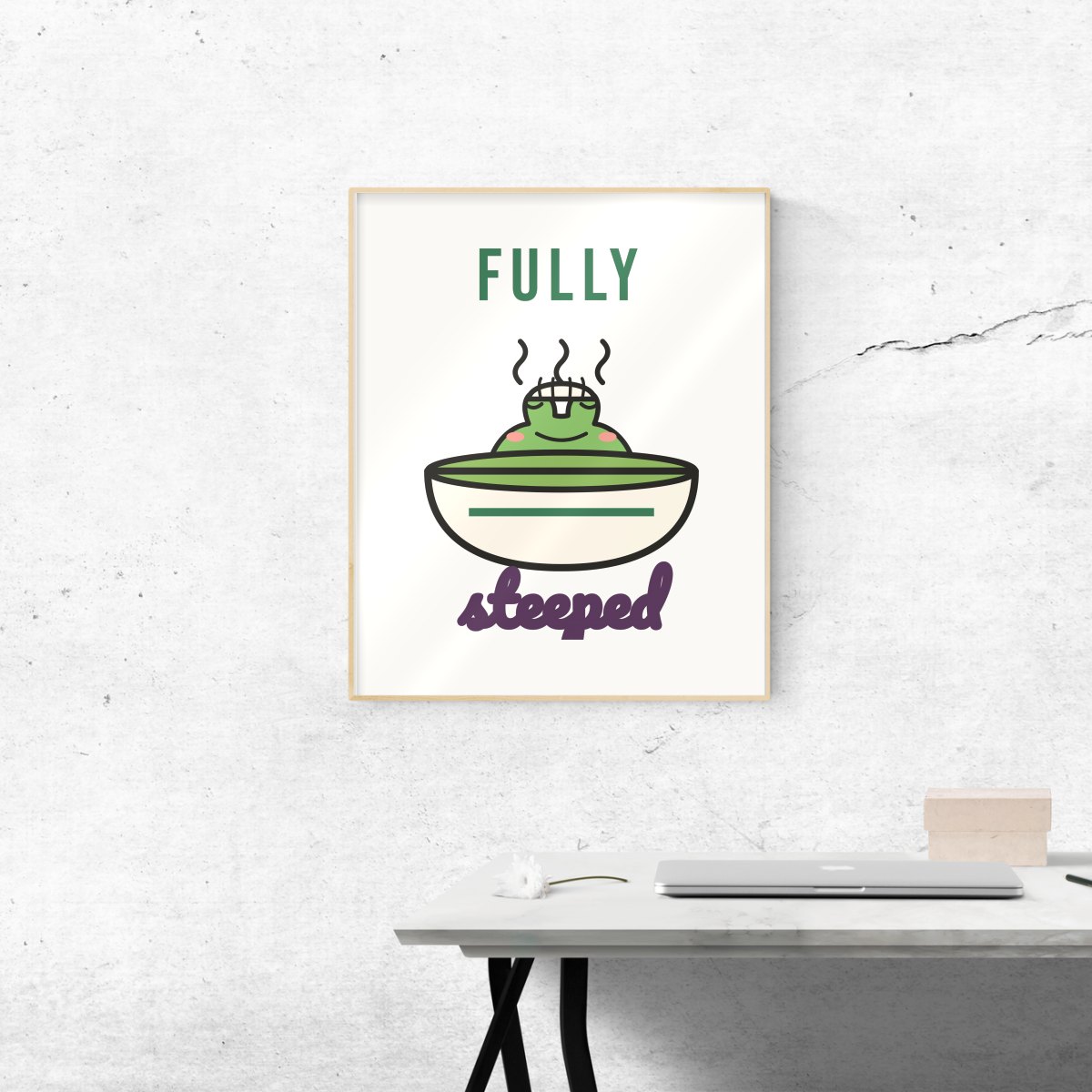 Fully Steeped Art Print, photo 3