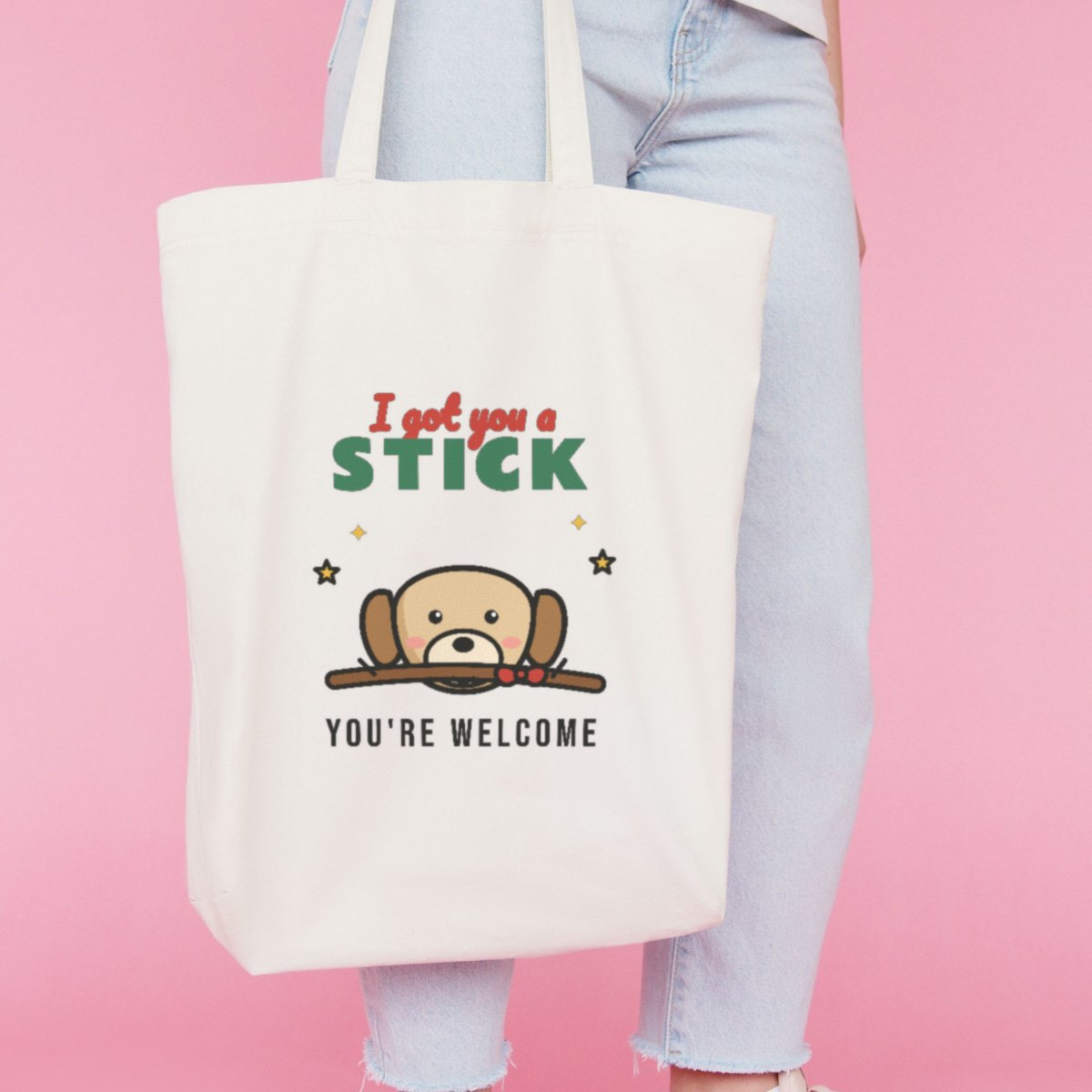 I Got You a Stick Tote Bag, photo 2