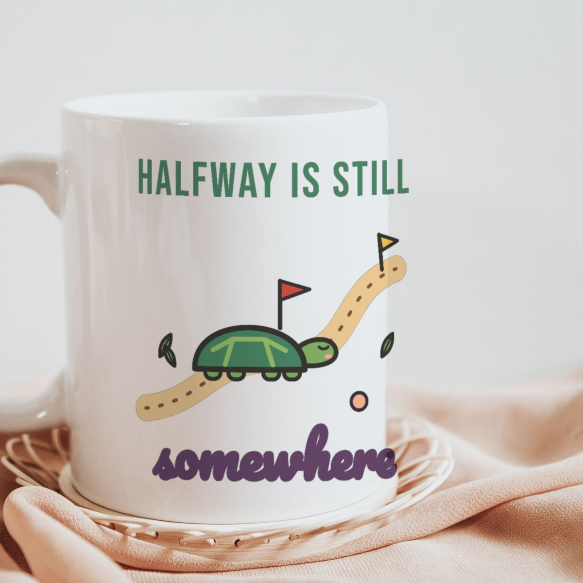 Halfway Is Still Somewhere Mug, photo 3