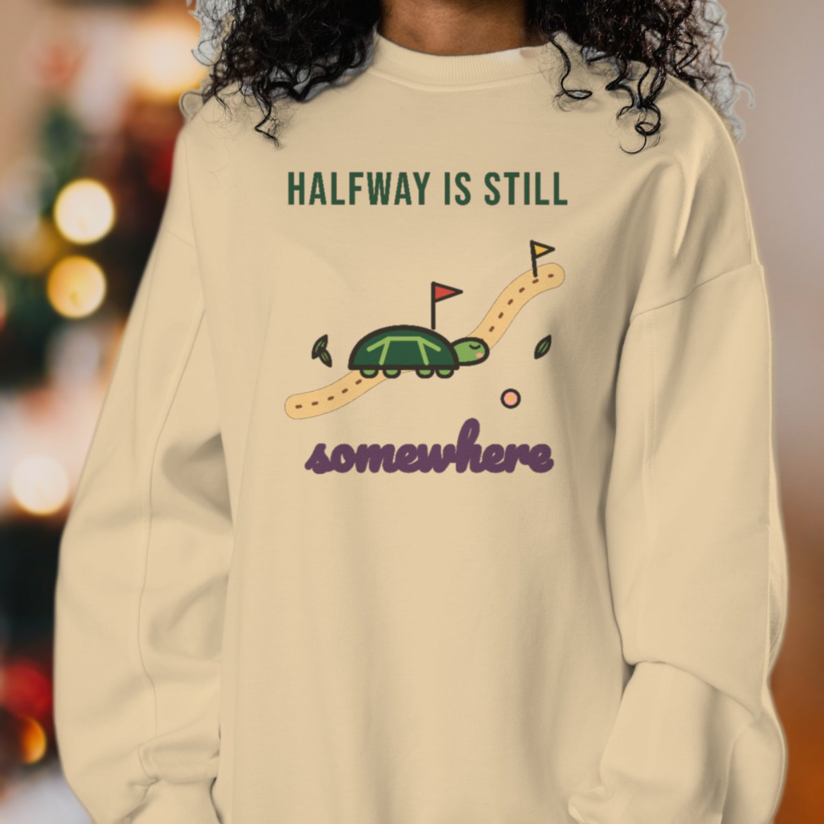 Halfway Is Still Somewhere Sweatshirt, photo 2