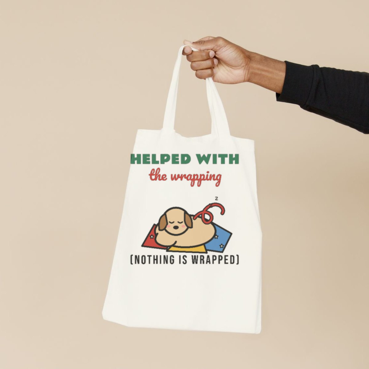 Helped With the Wrapping Tote Bag, photo 3