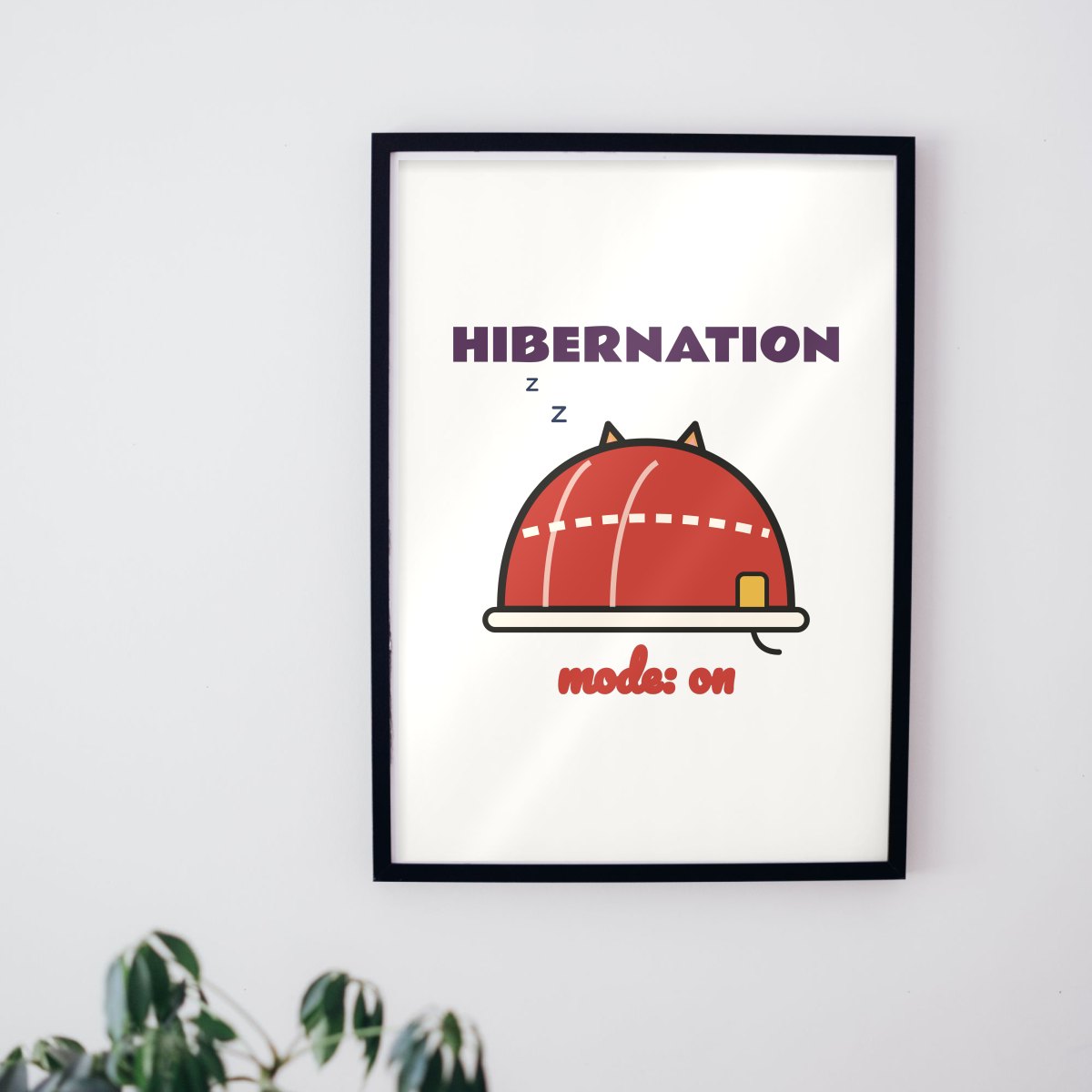 Hibernation Mode Art Print, photo 2