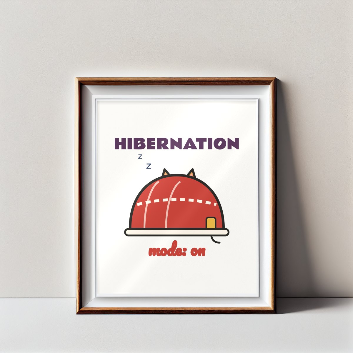 Hibernation Mode Art Print, photo 3