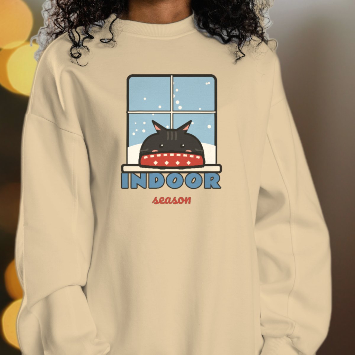 Indoor Season Sweatshirt in sand