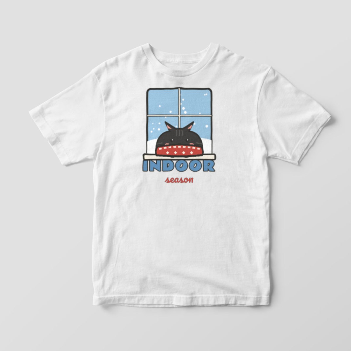 Indoor Season Tee in white