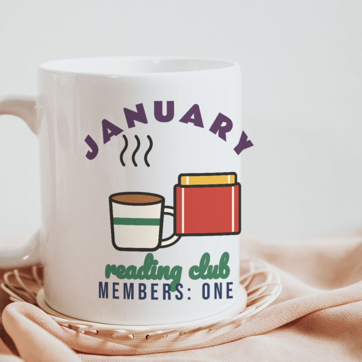 January Reading Club Mug, photo 2