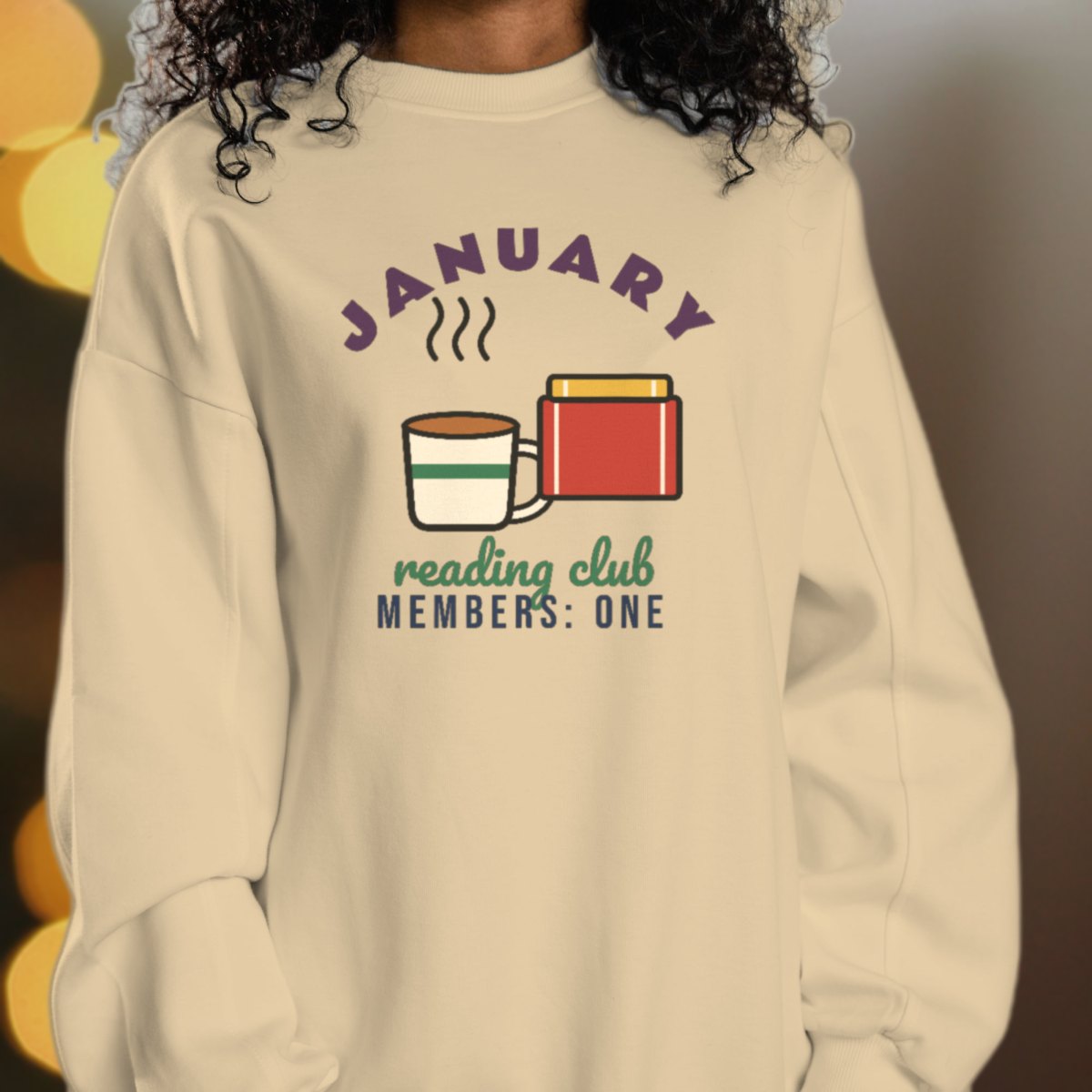 January Reading Club Sweatshirt, photo 2