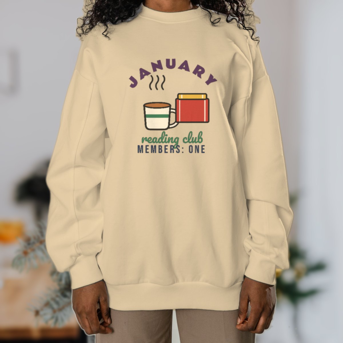 January Reading Club Sweatshirt, photo 3