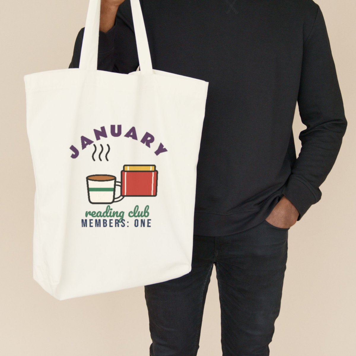 January Reading Club Tote Bag, photo 2