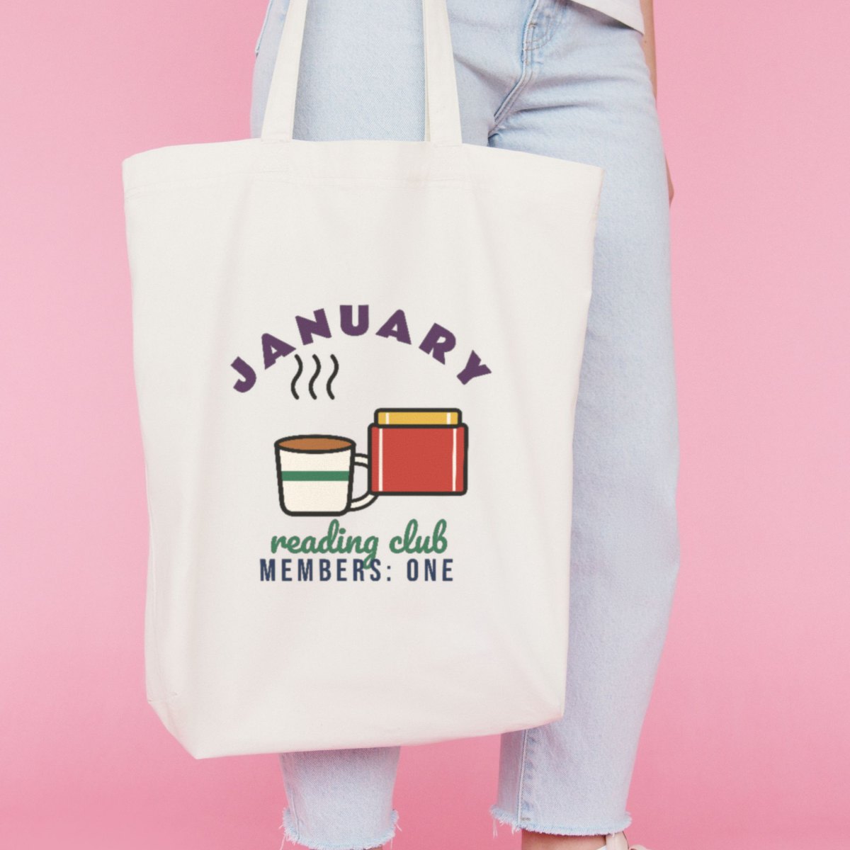 January Reading Club Tote Bag, photo 3