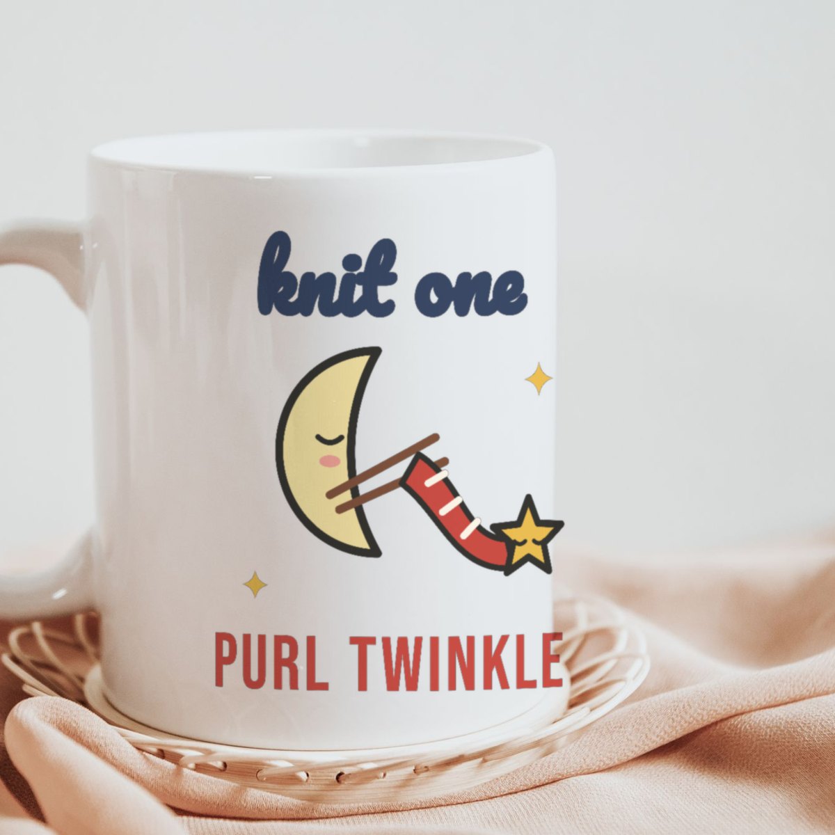Knit One, Purl Twinkle Mug, photo 2