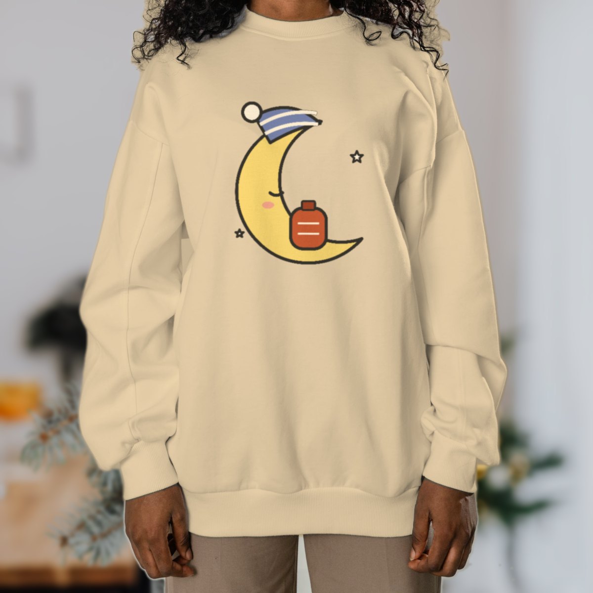 Knitted Moon Sweatshirt, photo 2