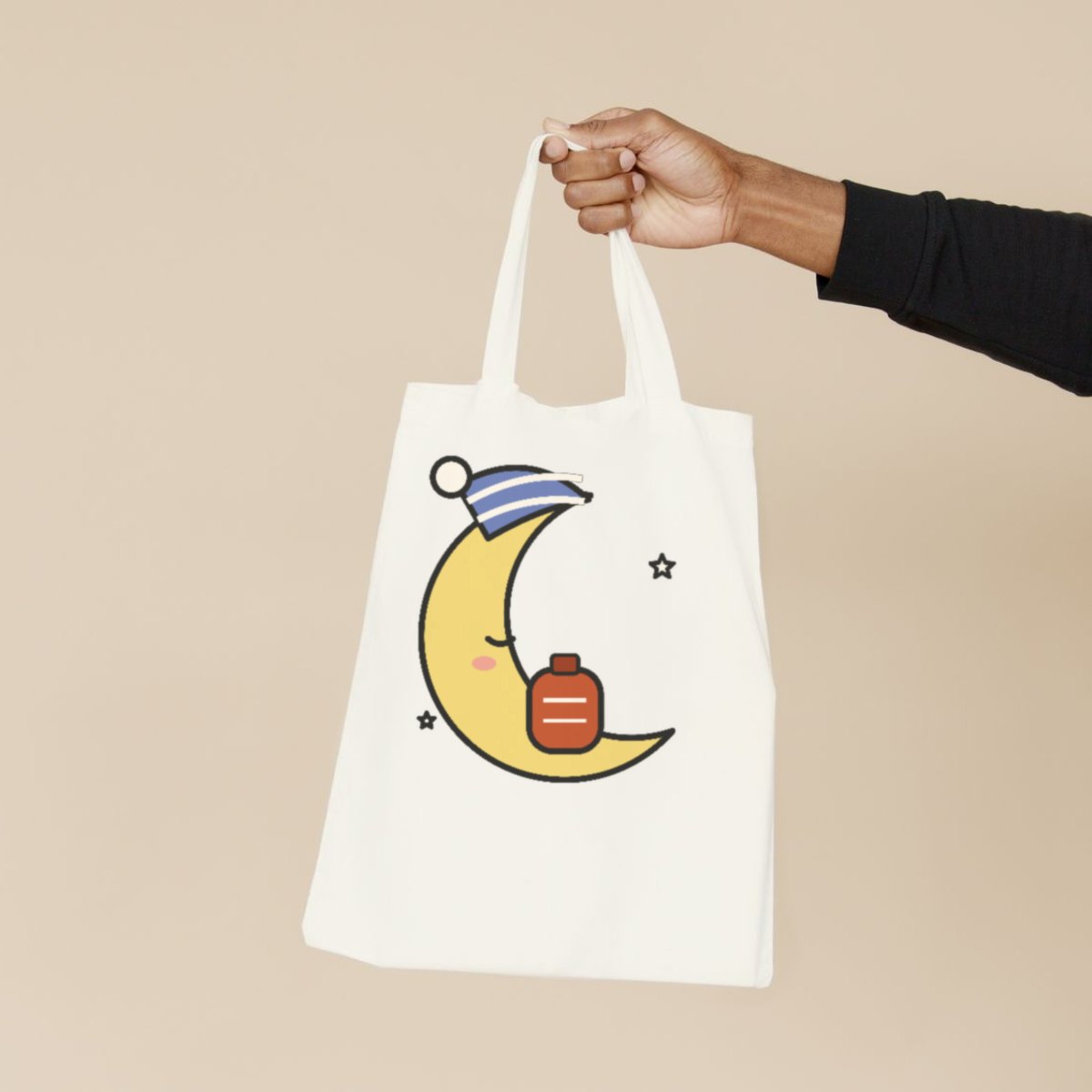 Knitted Moon Tote Bag, photo 2