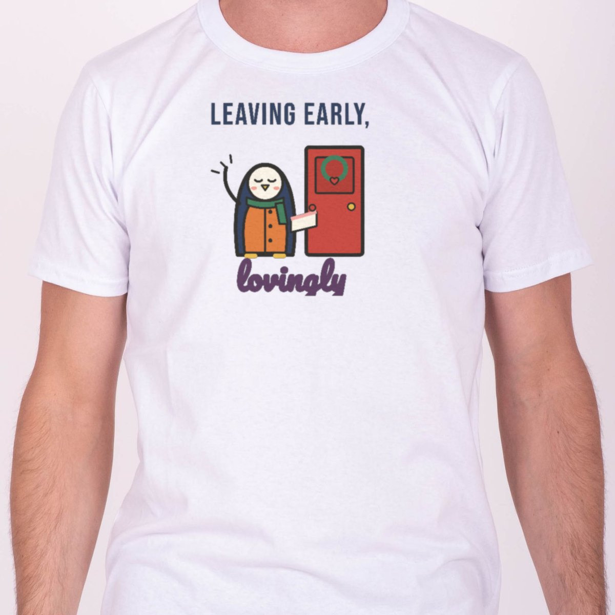 Leaving Early, Lovingly Tee, photo 4