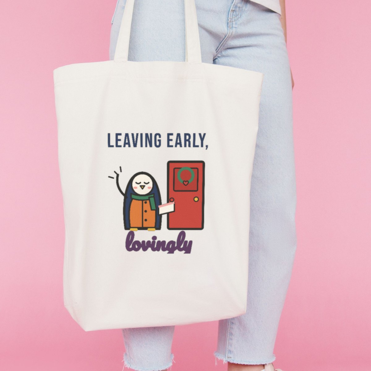 Leaving Early, Lovingly Tote Bag, photo 2