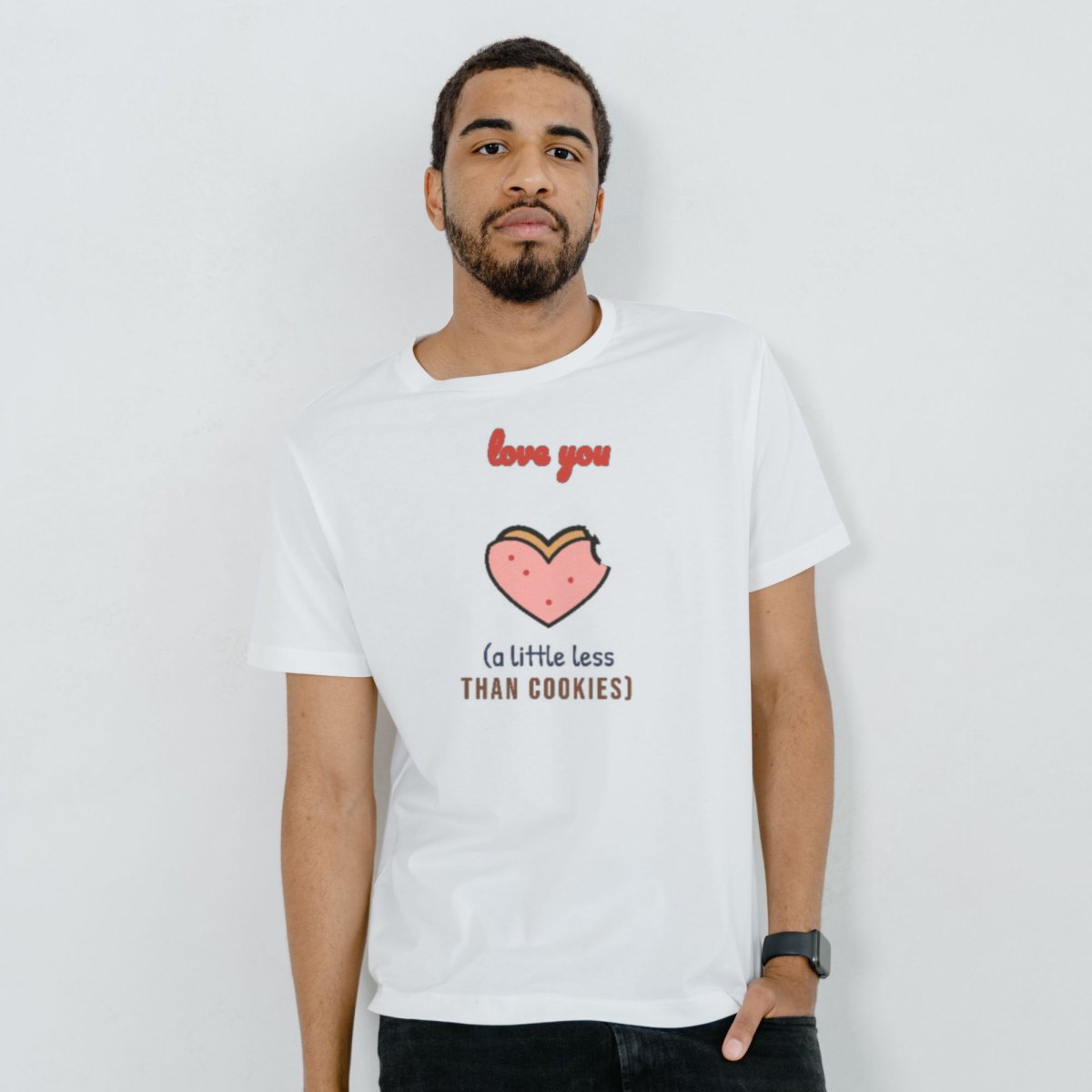 Love You (a Little Less Than Cookies) Tee, photo 3