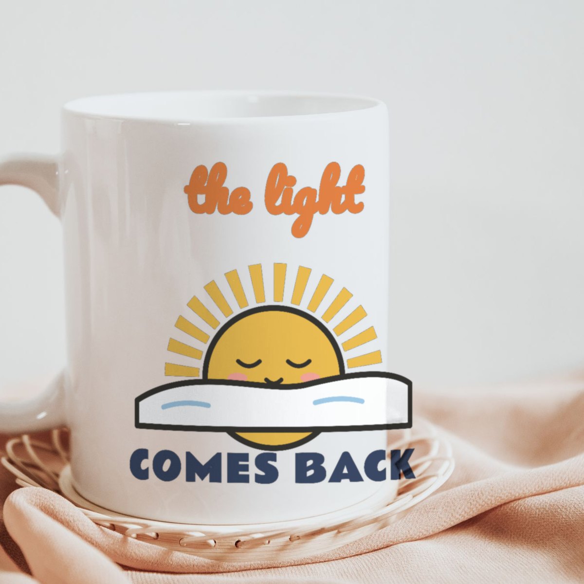The Light Comes Back Mug, photo 3