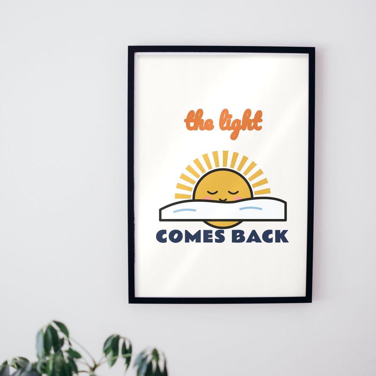 The Light Comes Back Art Print, photo 2