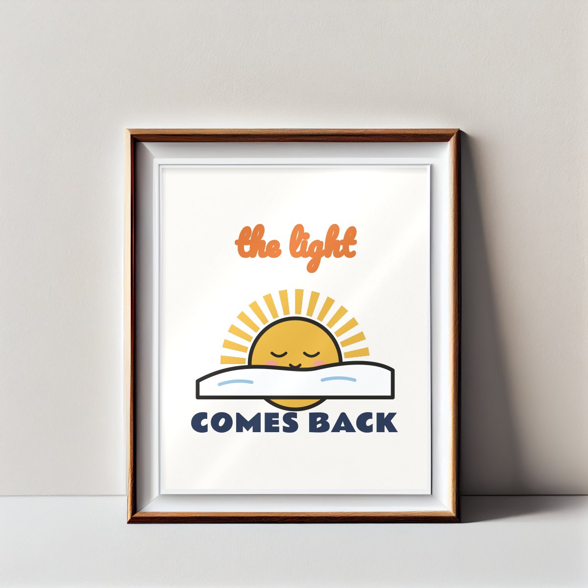 The Light Comes Back Art Print, photo 3