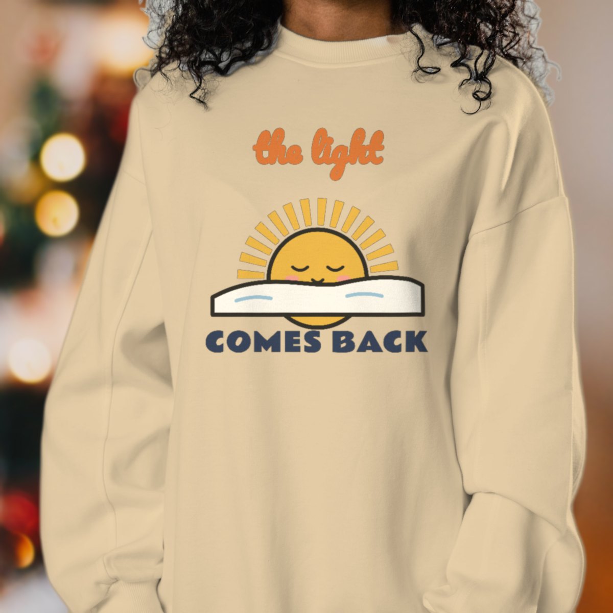The Light Comes Back Sweatshirt, photo 2
