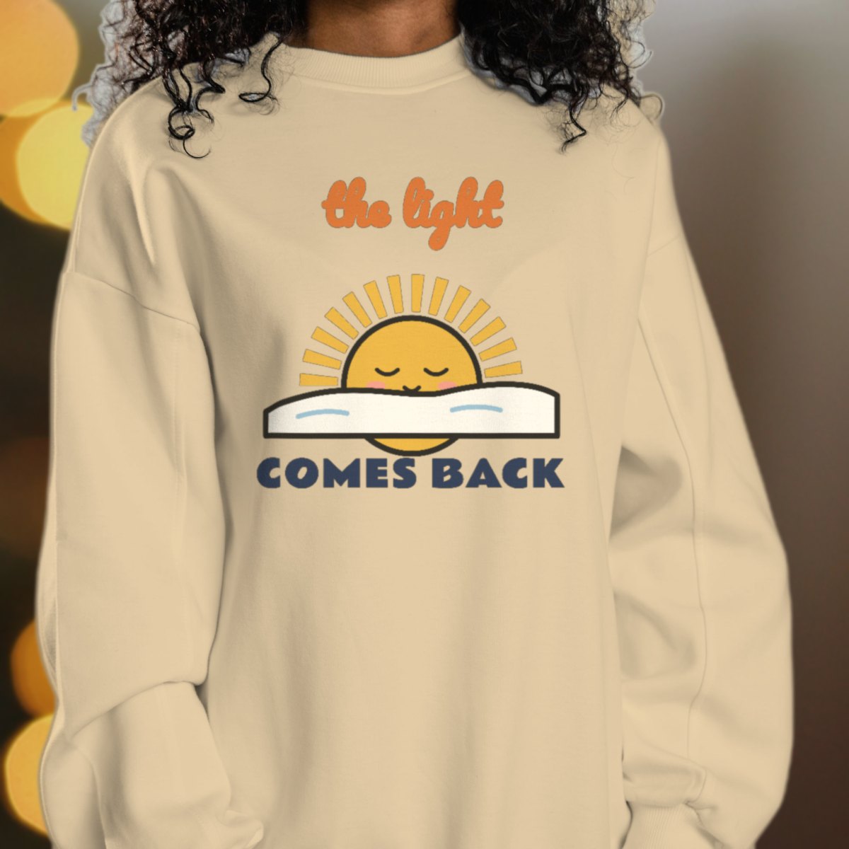 The Light Comes Back Sweatshirt, photo 4