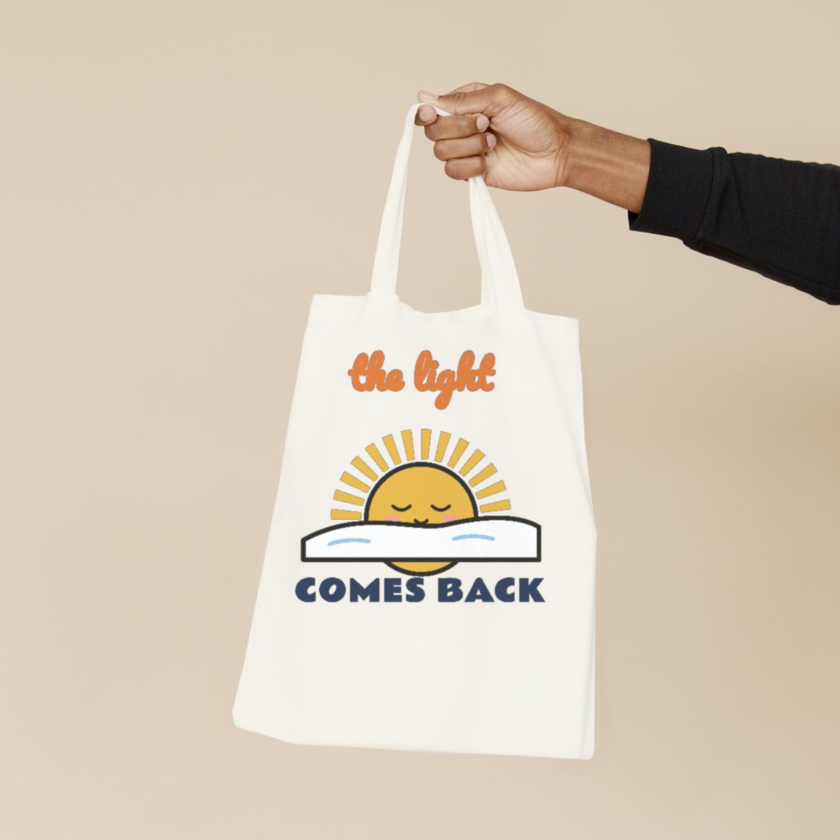The Light Comes Back Tote Bag, photo 2