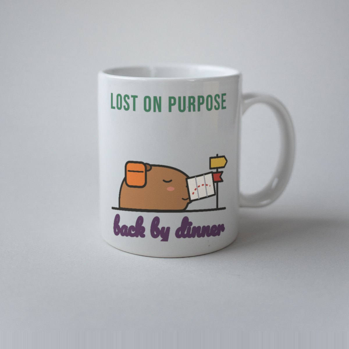 Lost on Purpose, Back by Dinner Mug, photo 3
