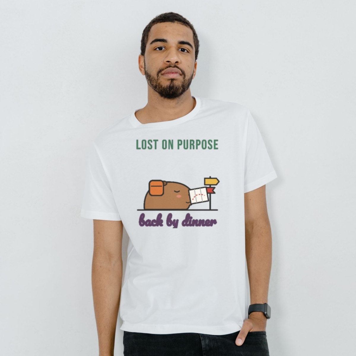 Lost on Purpose, Back by Dinner Tee, photo 2