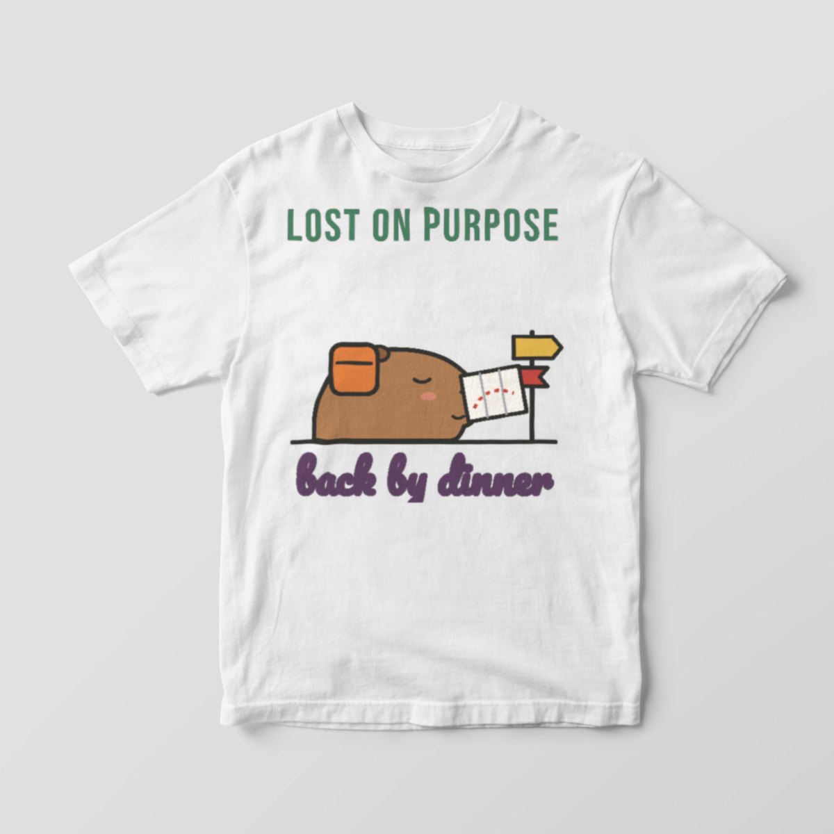Lost on Purpose, Back by Dinner Tee, photo 4