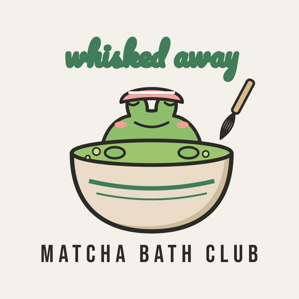 Whisked Away design, close up