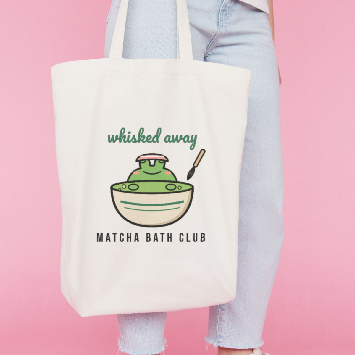 Whisked Away Tote Bag in natural