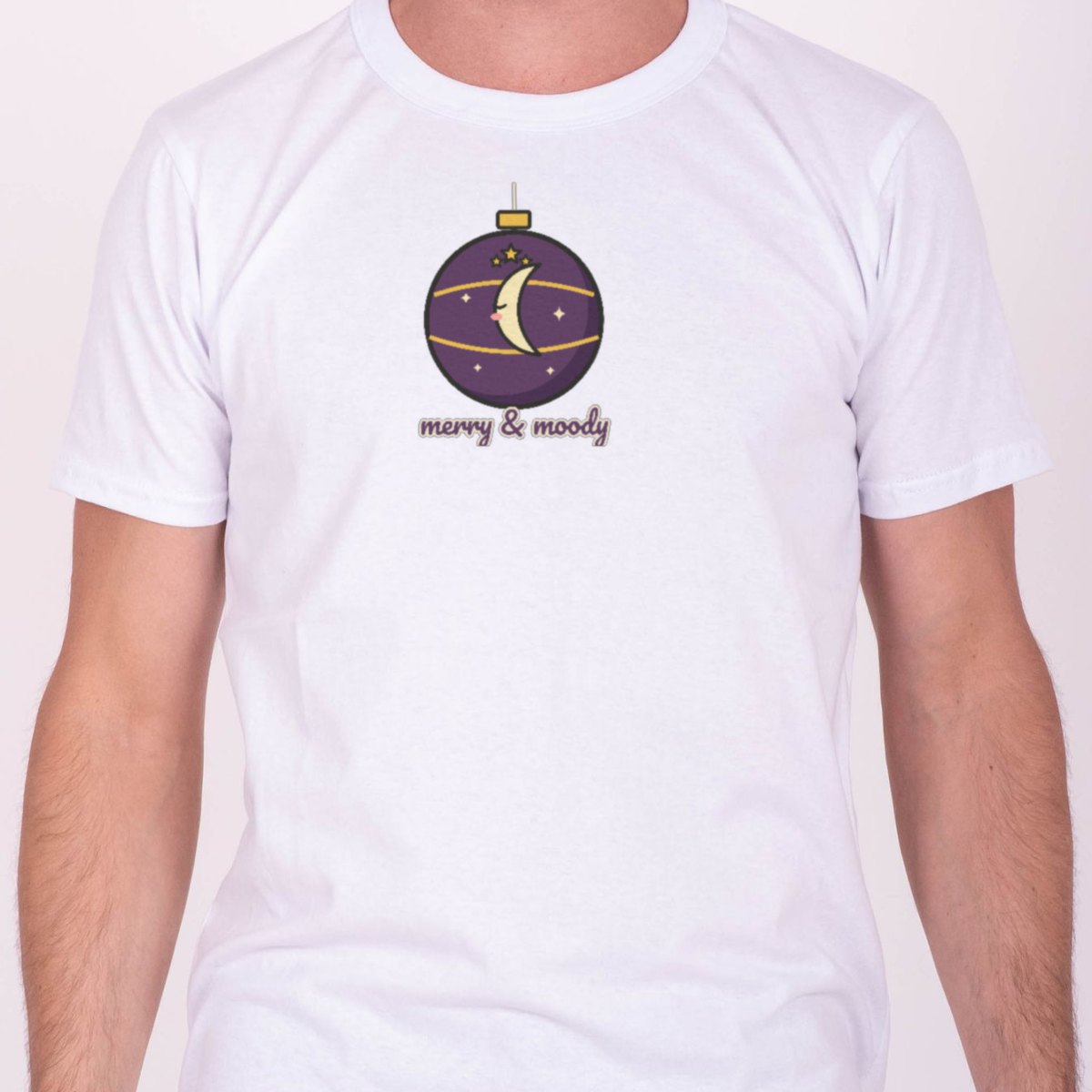 Merry and Moody Tee in white