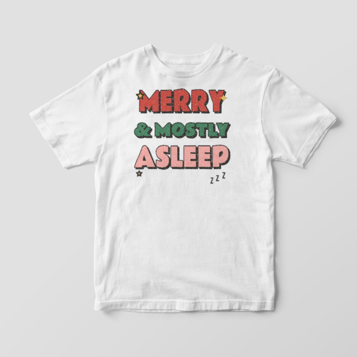 Merry & Mostly Asleep Tee, photo 3