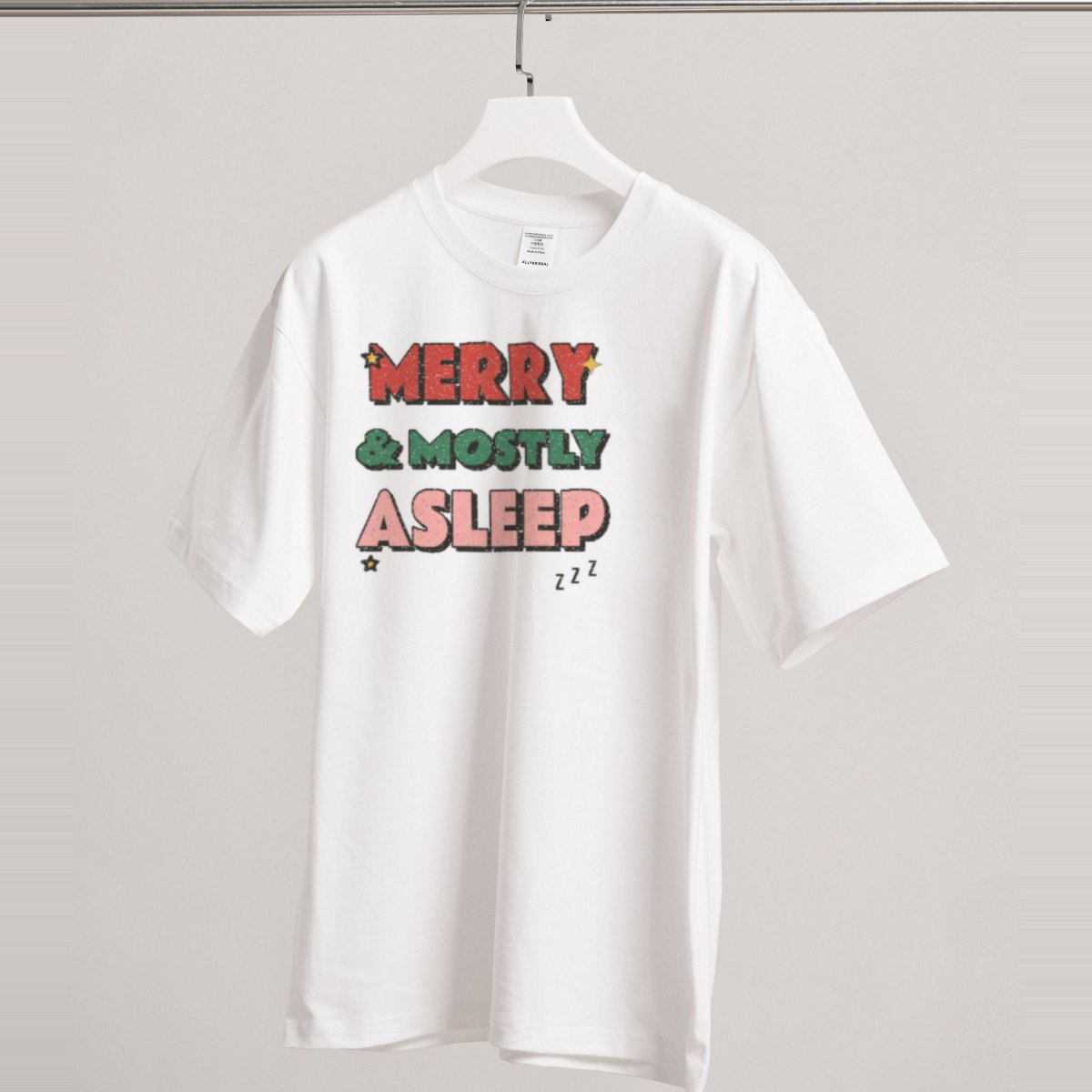 Merry & Mostly Asleep Tee, photo 4