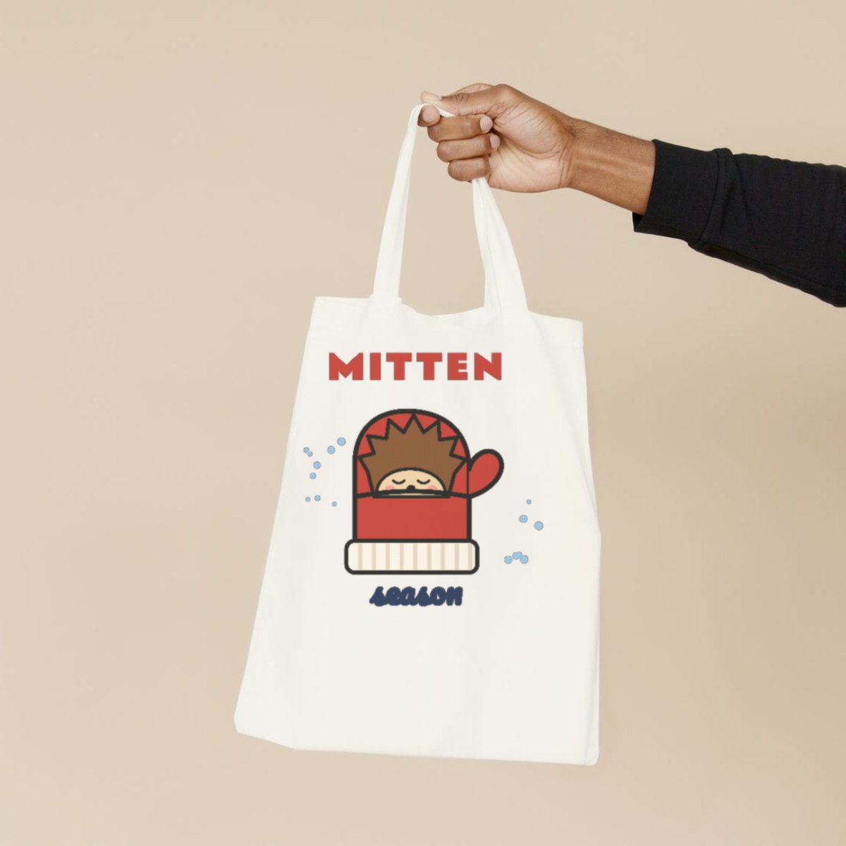 Mitten Season Tote Bag, photo 3