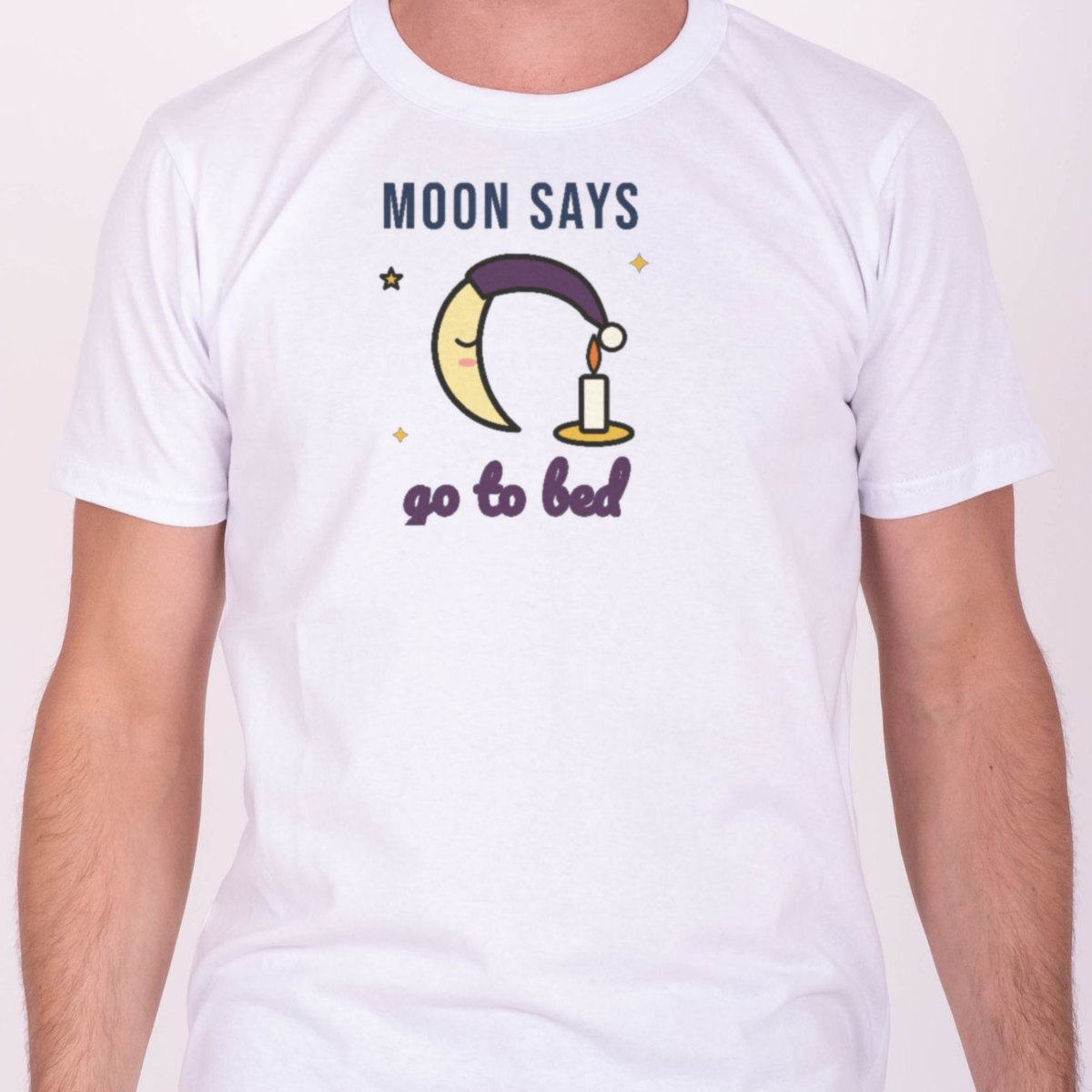Moon Says Go to Bed Tee, photo 4