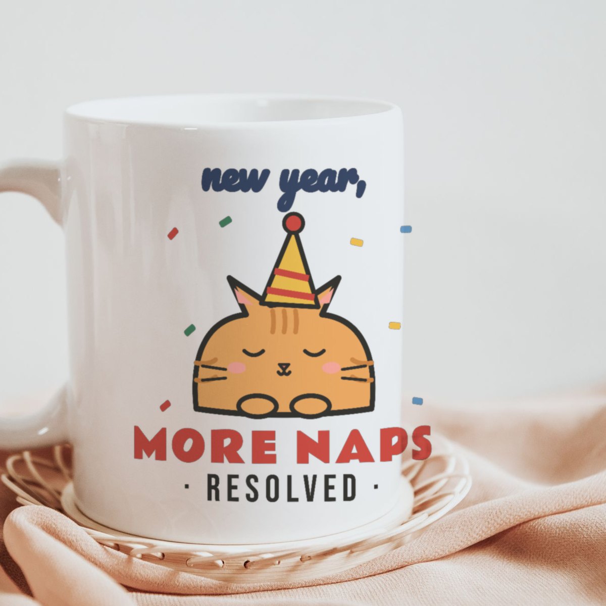 New Year, More Naps Mug, photo 2