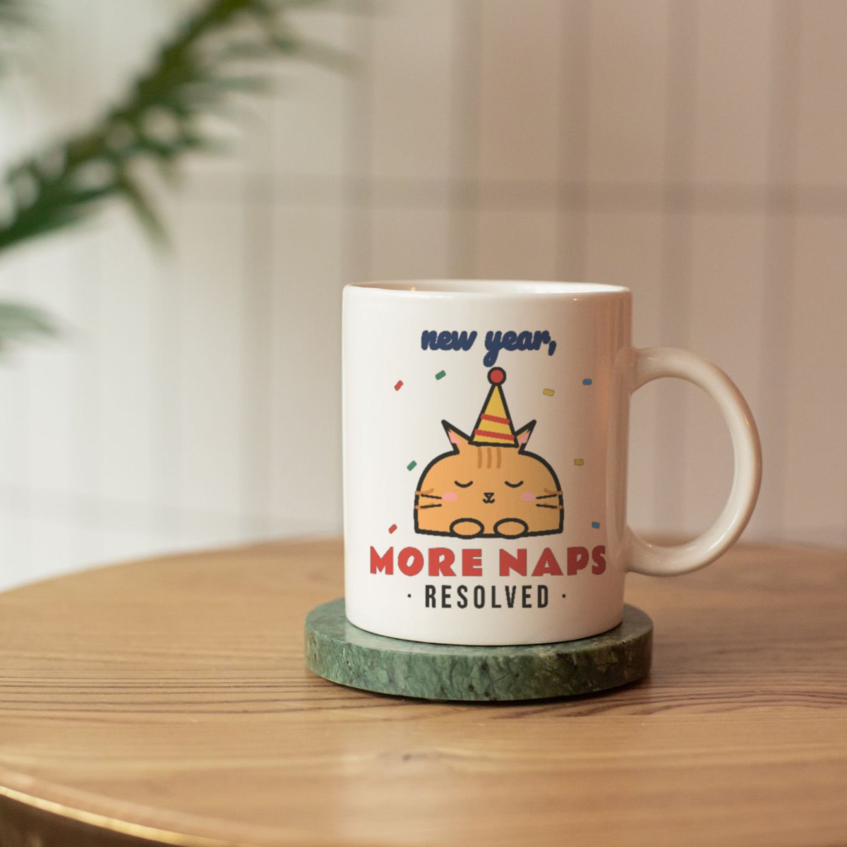 New Year, More Naps Mug, photo 3