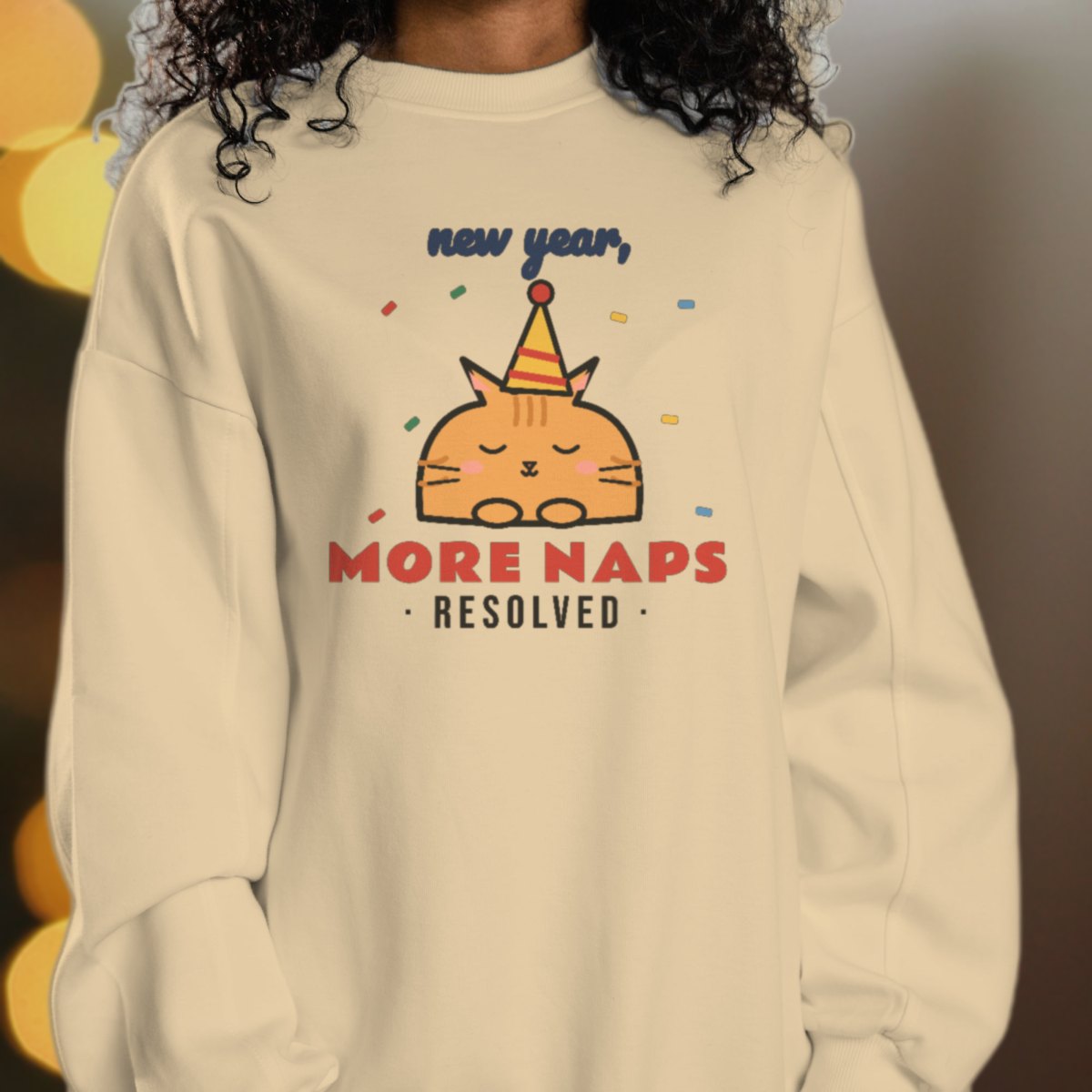 New Year, More Naps Sweatshirt, photo 3