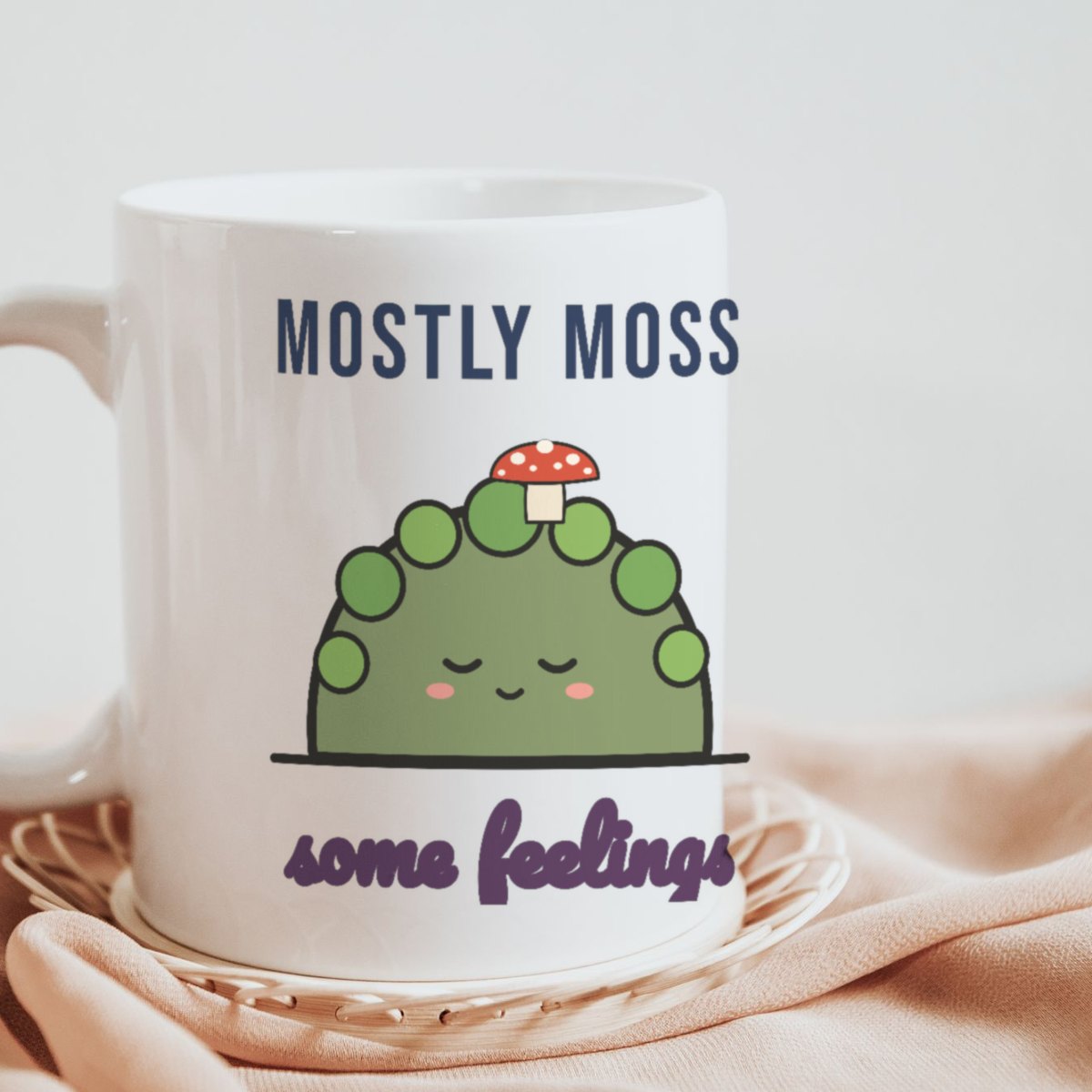 Mostly Moss, Some Feelings Mug, photo 3