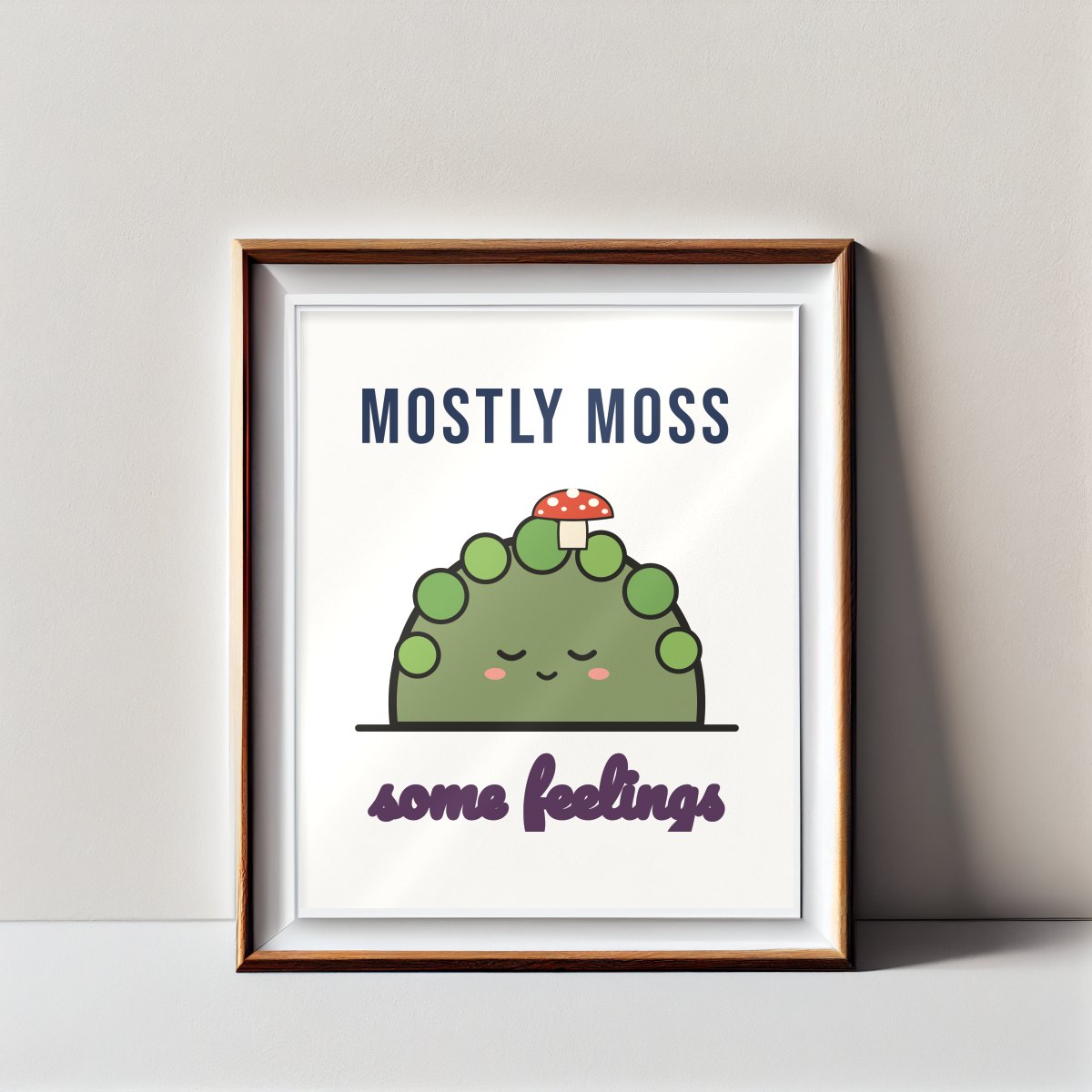 Mostly Moss, Some Feelings Art Print, photo 3