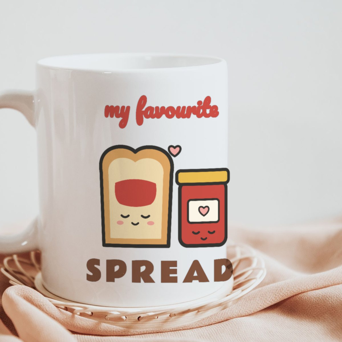 My Favourite Spread Mug, photo 3
