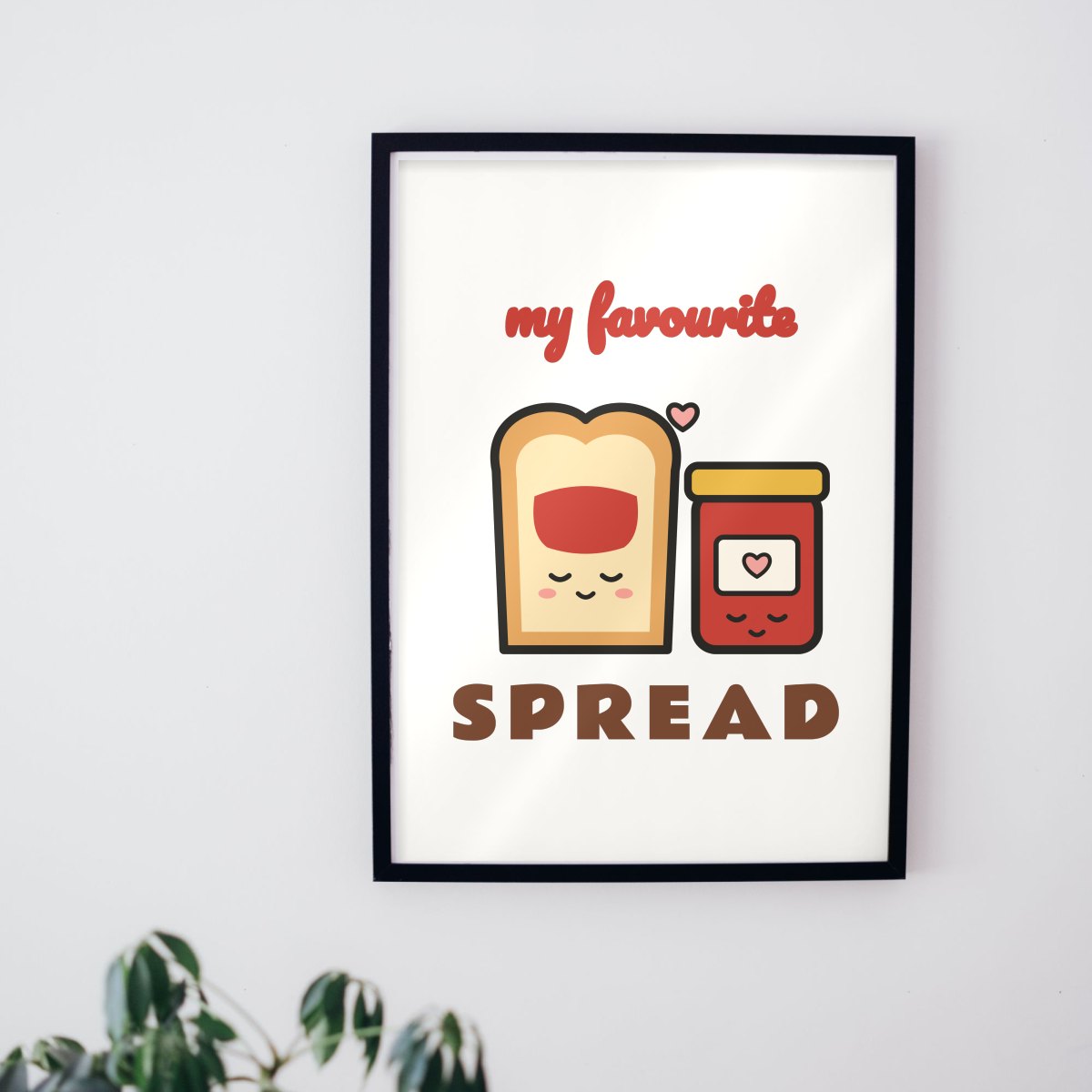 My Favourite Spread Art Print, photo 2