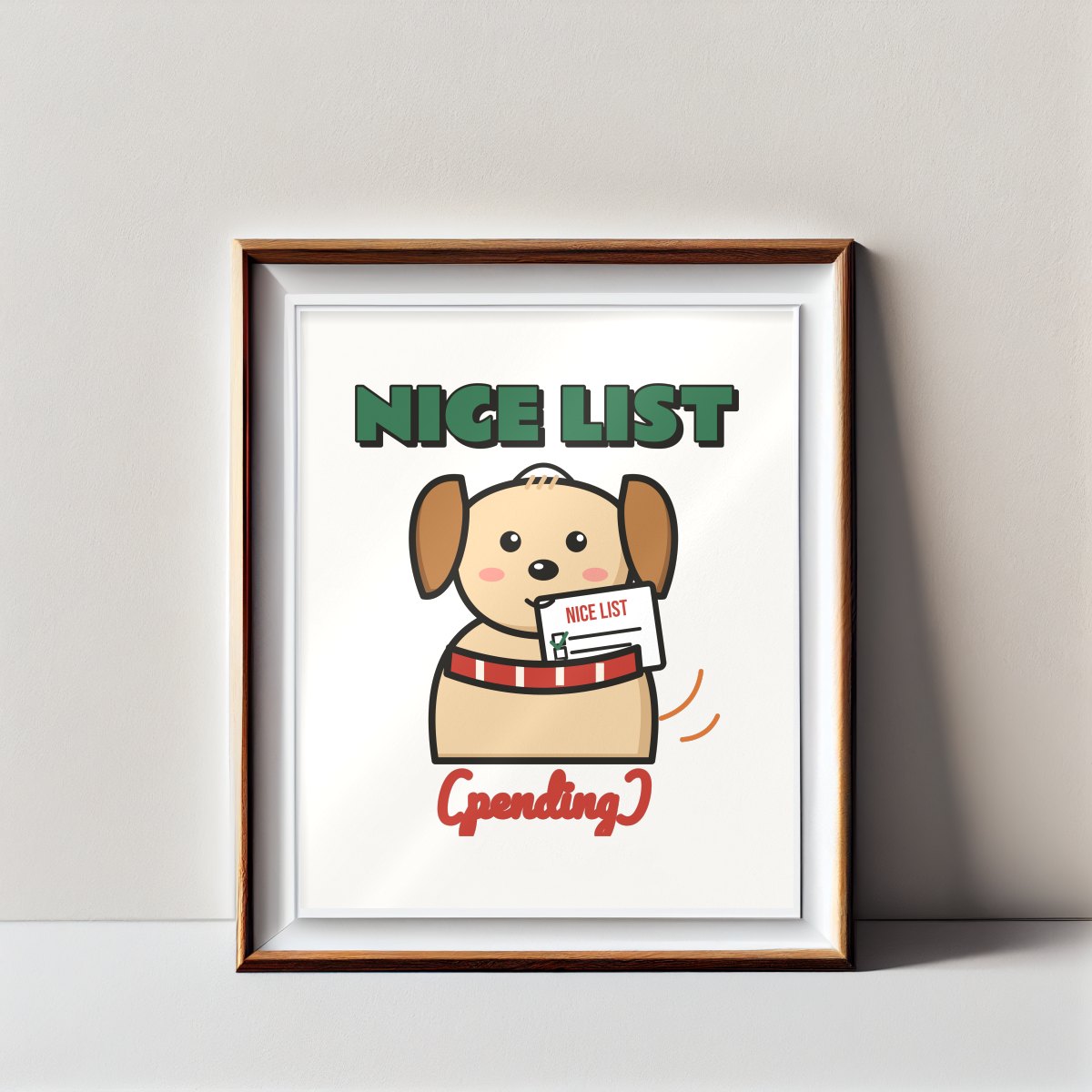 Nice List Hopeful Art Print, photo 2