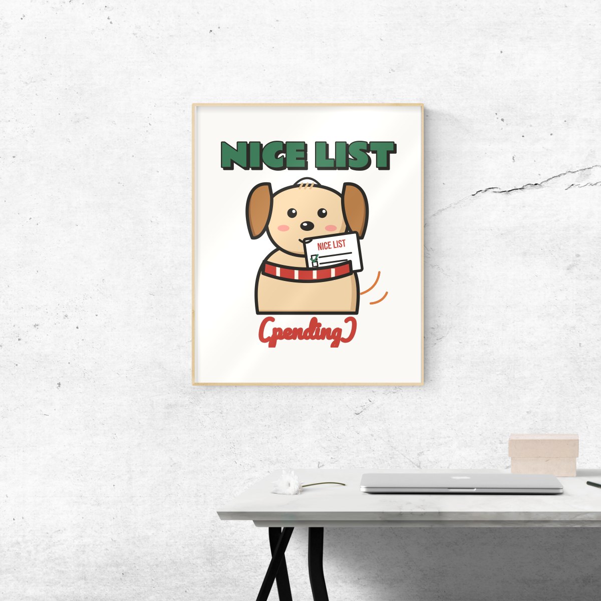 Nice List Hopeful Art Print, photo 3