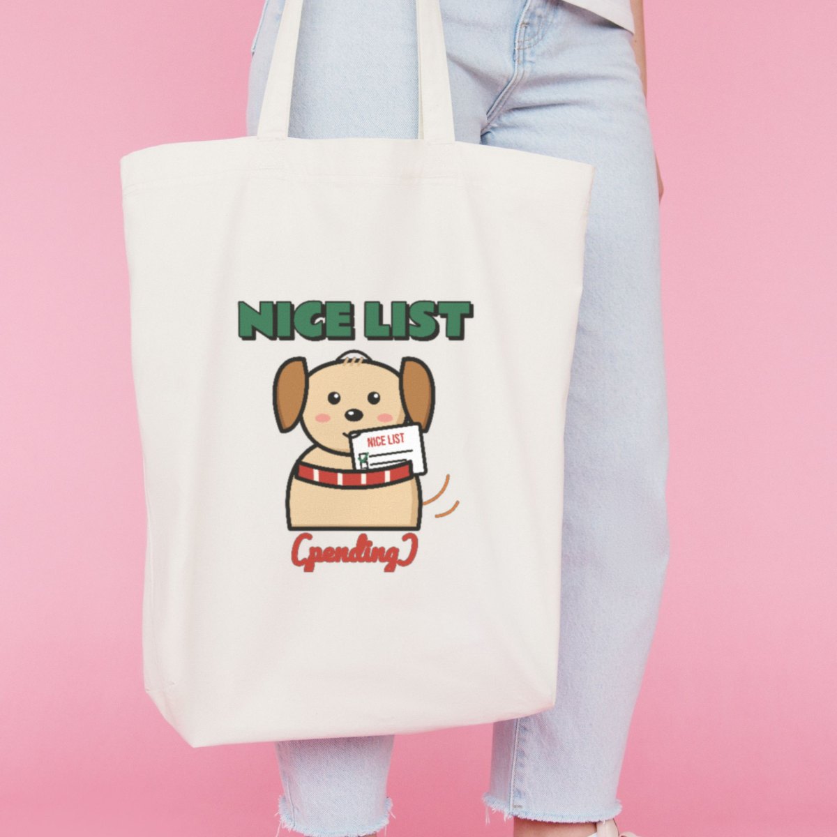 Nice List Hopeful Tote Bag, photo 3