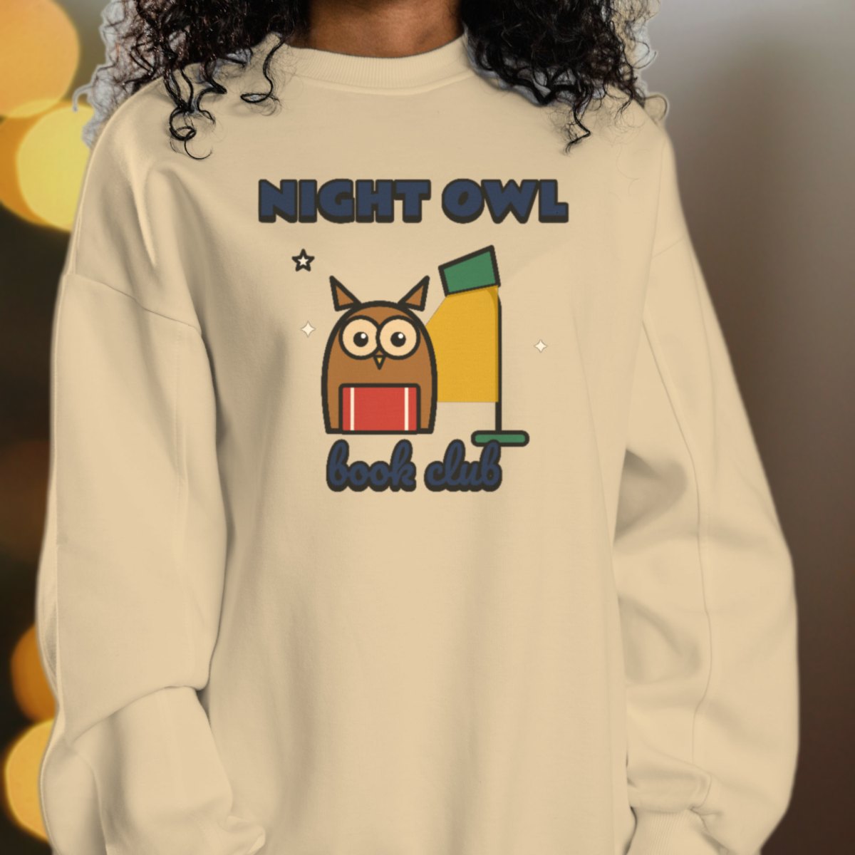 Night Owl Book Club Sweatshirt, photo 2