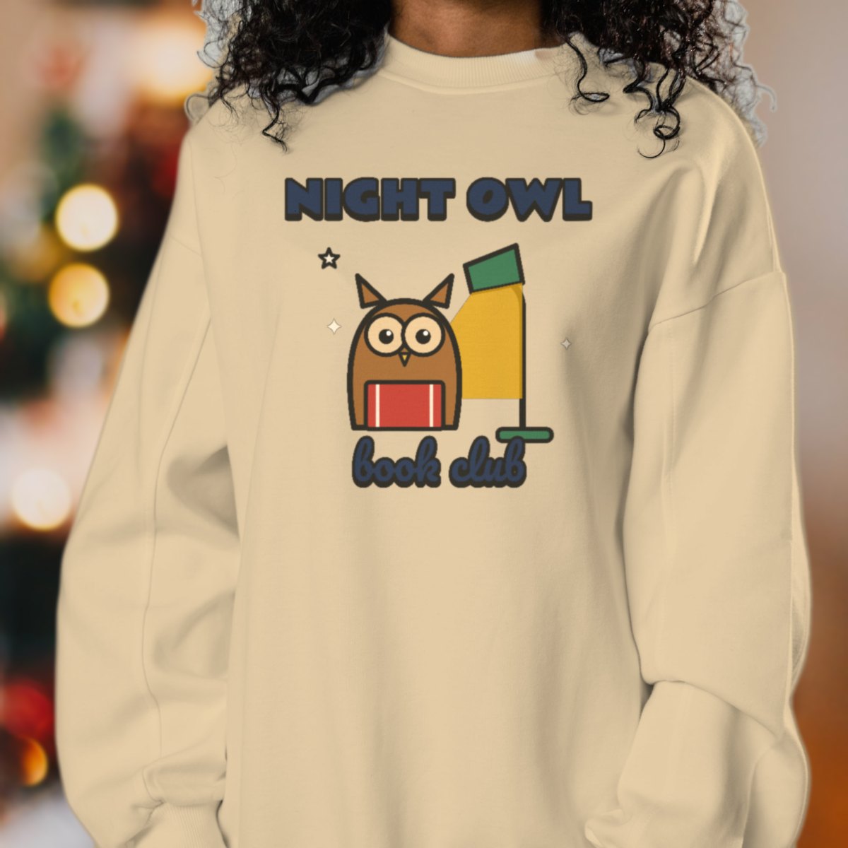 Night Owl Book Club Sweatshirt, photo 4