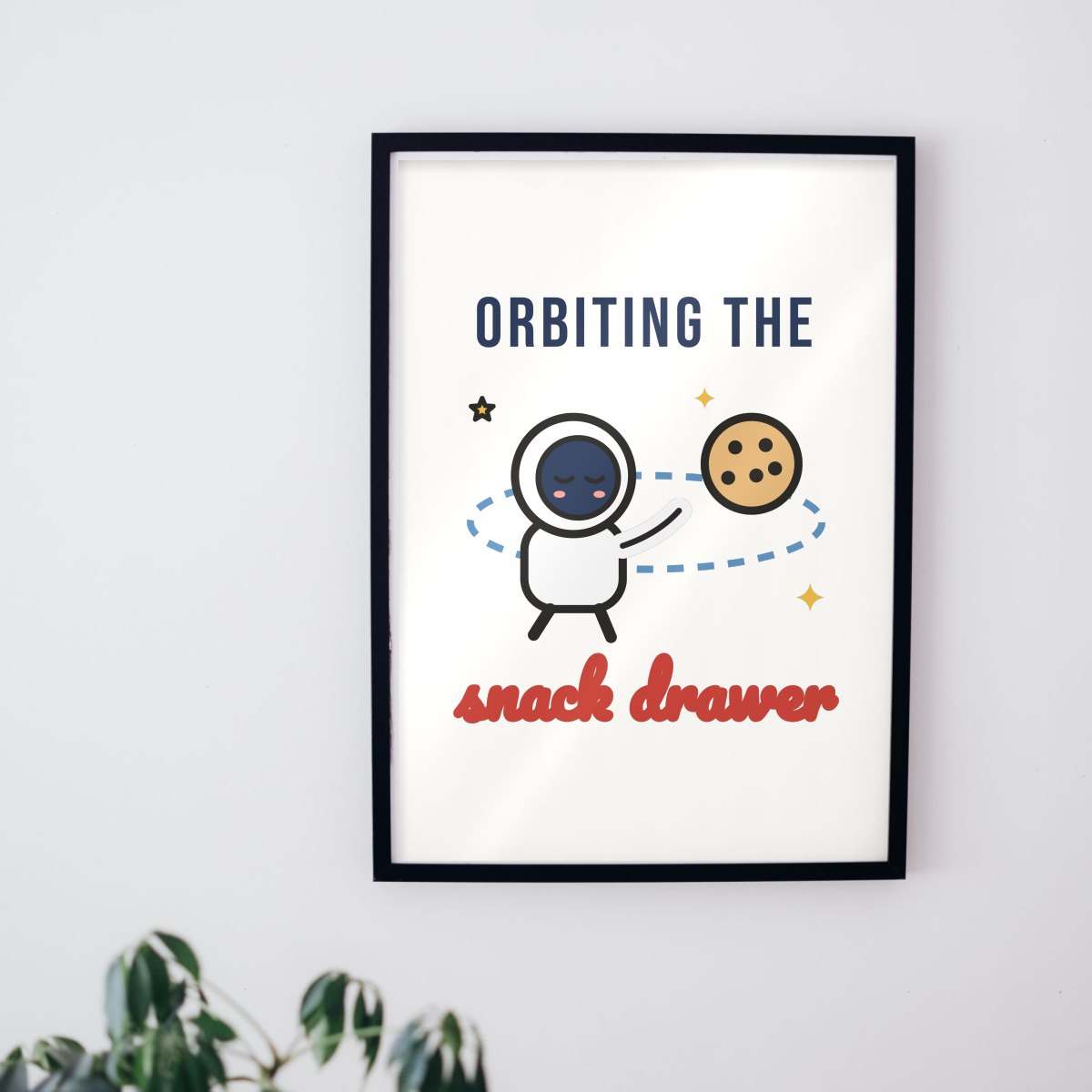 Orbiting the Snack Drawer Art Print, photo 3