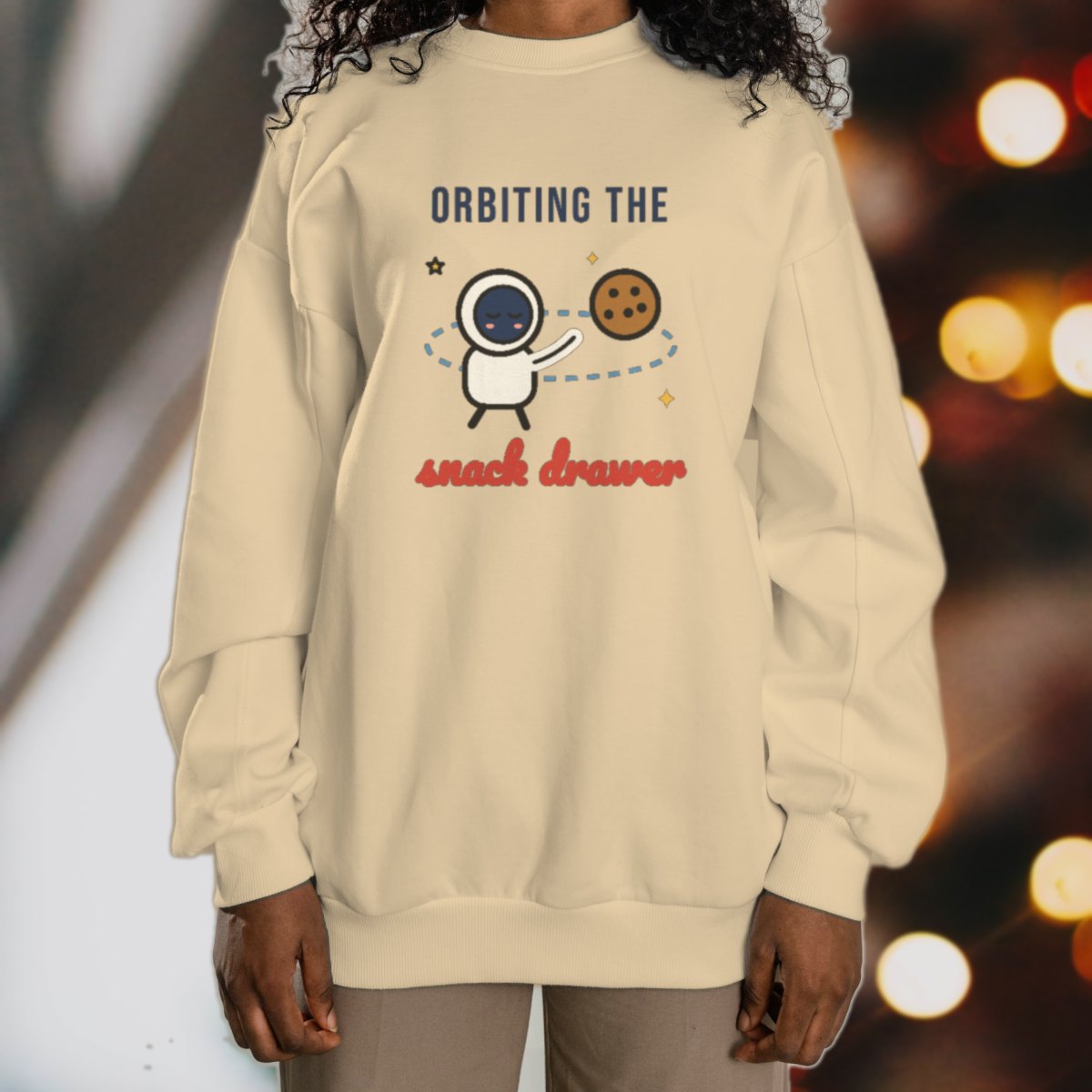Orbiting the Snack Drawer Sweatshirt, photo 2